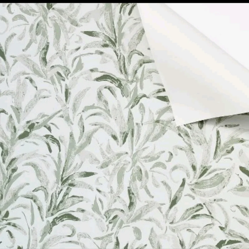 Threshold - Olive Branch / Olive Green Wallpaper